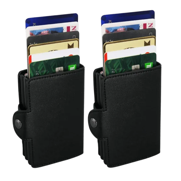 2-Pack: Novel TV Quick Card RFID Wallets