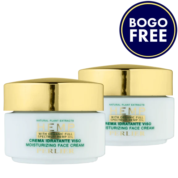 BOGO FREE: Perlier Moisturizing Face Cream with Hemp Oil
