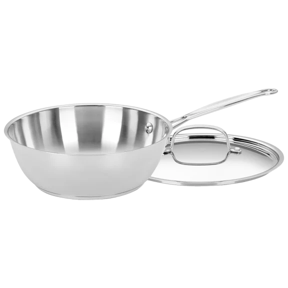 Cuisinart Stainless 3-quart Chef's Pan with Cover