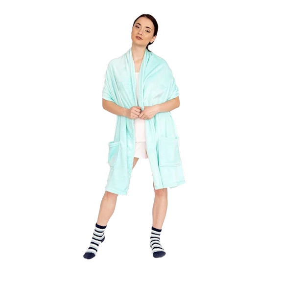 Chic Home Snuggle Wearable Blanket and Sock Set