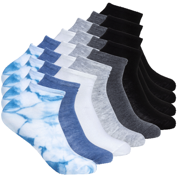 24-Pack: Laundry by Shelli Segal Women’s Low Cut Socks