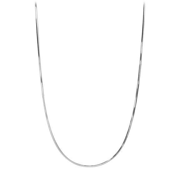 Pori Jewelers .925 Sterling Silver 1.5MM Magic 8 Sided Italian Snake Chain