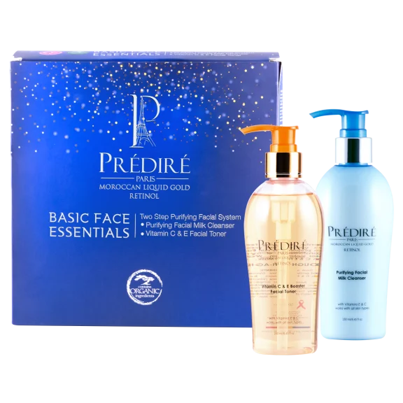 Predire Paris Purifying Milk Cleanser & Boosting Facial Toner Set