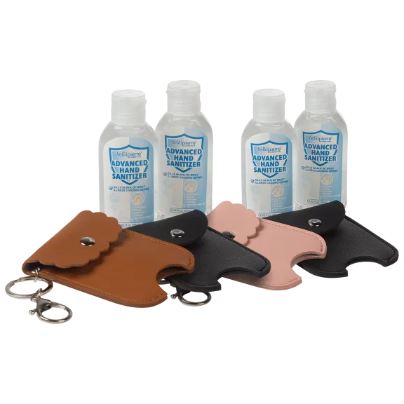 4-Pack: Heidi & Oak Hand Sanitizer Pouches with Hand Sanitizer