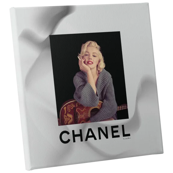 Fairchild Paris Marilyn Monroe Sweater Canvas - 16" x 16"