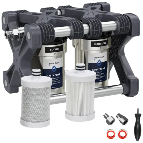 The Two-Stage RV Water Filtration System