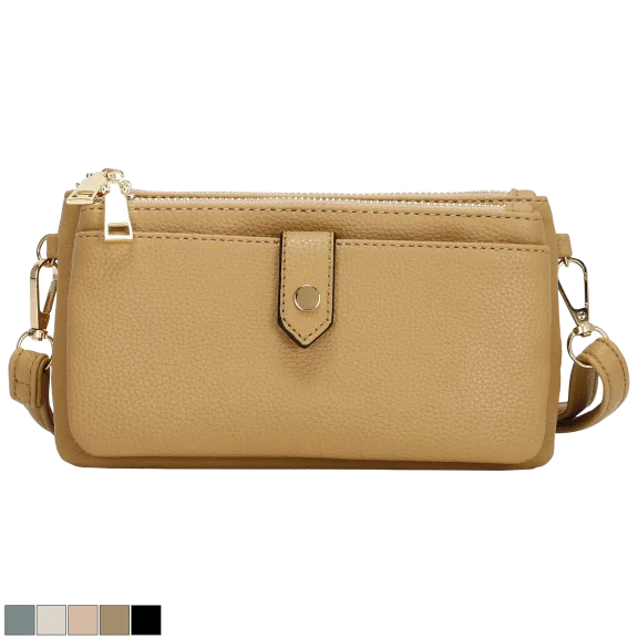 La Terre Vegan Leather East West Crossbody
