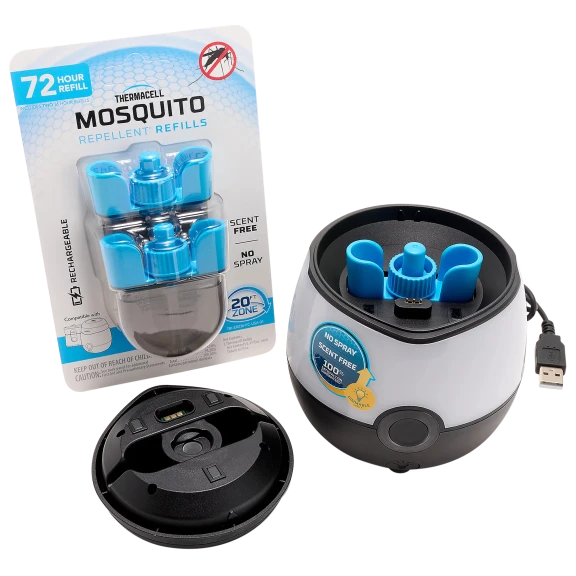 Thermacell EL55 Rechargeable Mosquito Repeller with 84hr of Refills