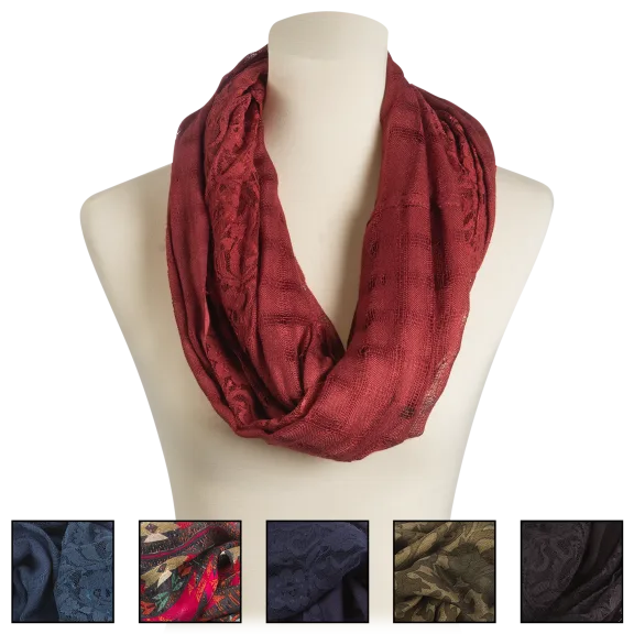 Mona B Infinity Scarves