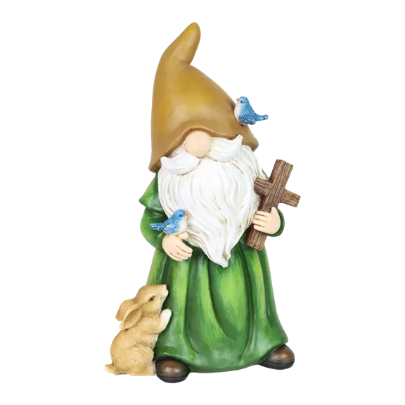 The Garden Gnome Monk and His Woodland Friends
