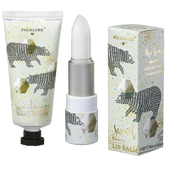 2-Pack: Minty Elderflower or Sweet Honey Lip Balm & Hand Cream