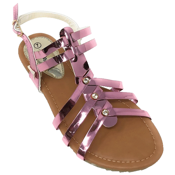 Victoria K. Women's Metallic Sandals