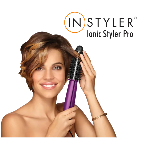 InStyler Ionic Styler Pro Hot Brush and Ceramic Flat Iron