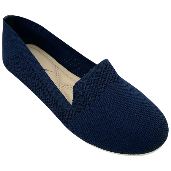 Victoria K Women Fashion Knit Flats