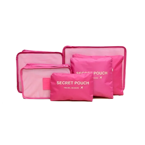 6-Piece Luggage Organizer