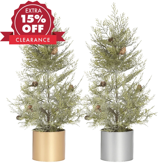 South Street Loft 29" Faux Cedar Topiary In Pot