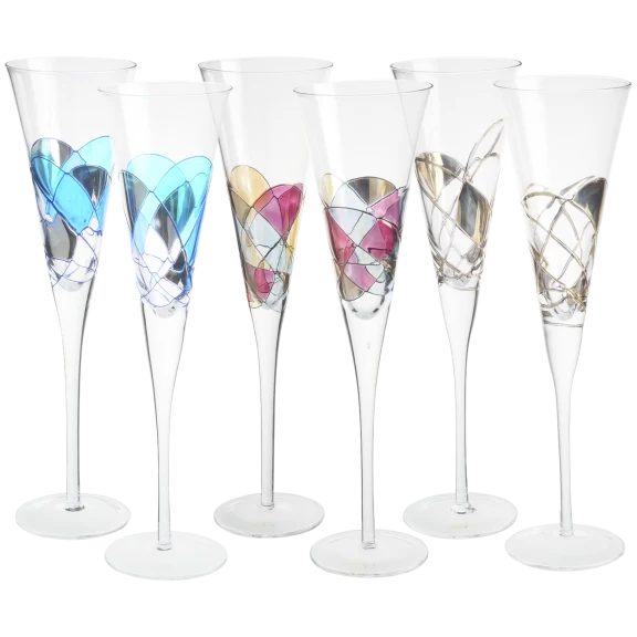 Antoni Barcelona 2-Piece Champagne Flutes