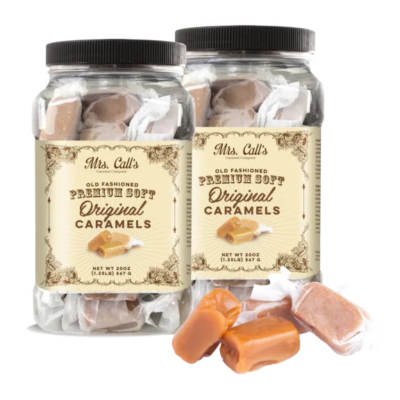 2-Pack: Mrs. Call's Original Soft Butter Caramels (40oz)