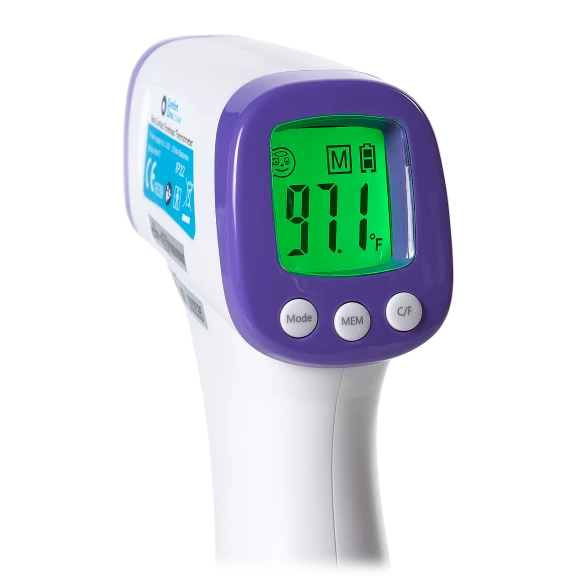 Comfort Zone Clean Non-Contact Infrared Forehead Thermometer