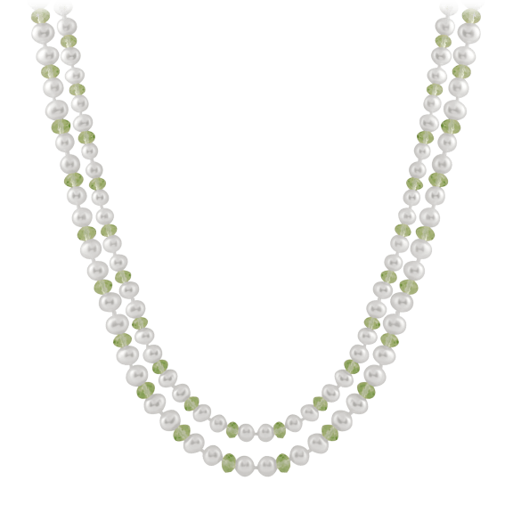 Splendid Pearls Endless 48" Freshwater Pearl Necklace