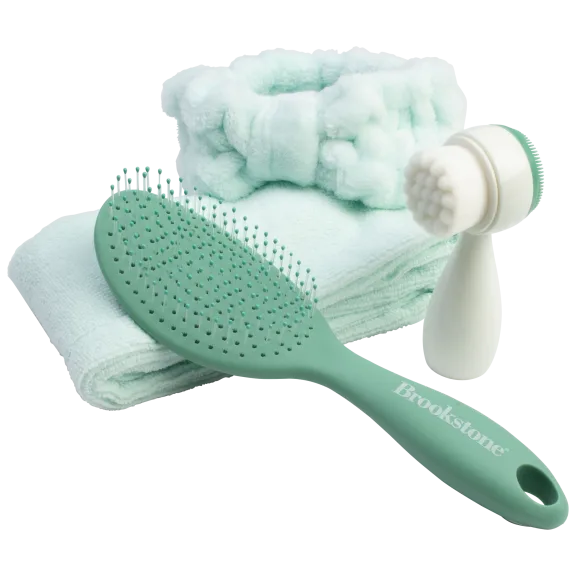 Brookstone Beauty 4-Piece Hair and Face Accessory Set