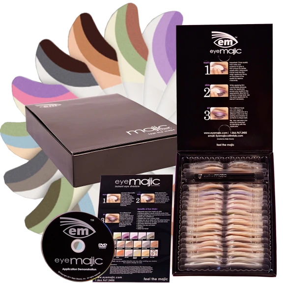 Eye Majic Instant Eye Shadow Select 16-Shade Application Variety Pack BOGO 2PK