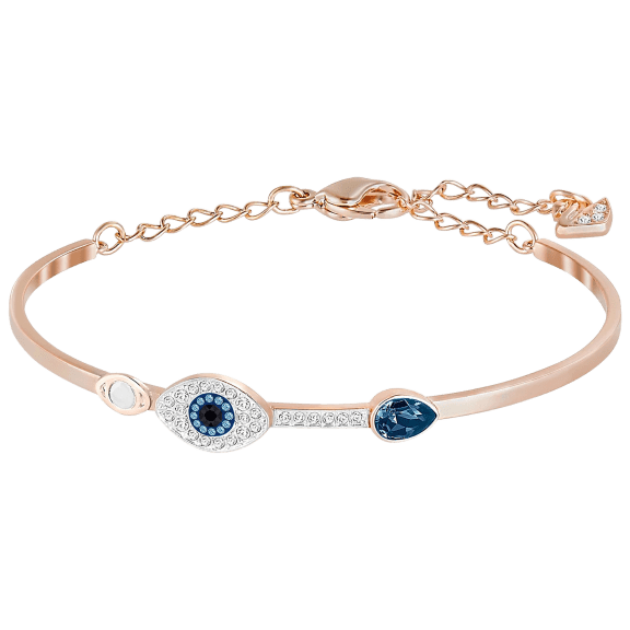 Swarovski Duo Evil Eye Bangle