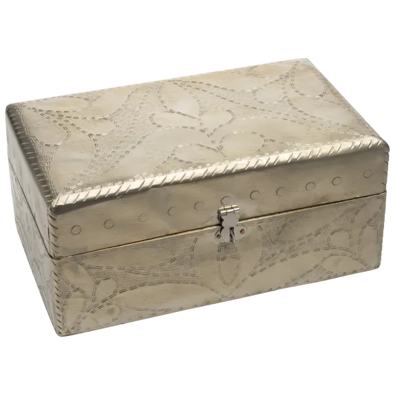 Roost Silvered Jewelry Box