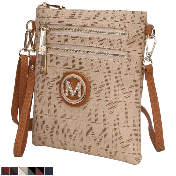 MKF Collection Charley Milan M Signature Crossbody by Mia K
