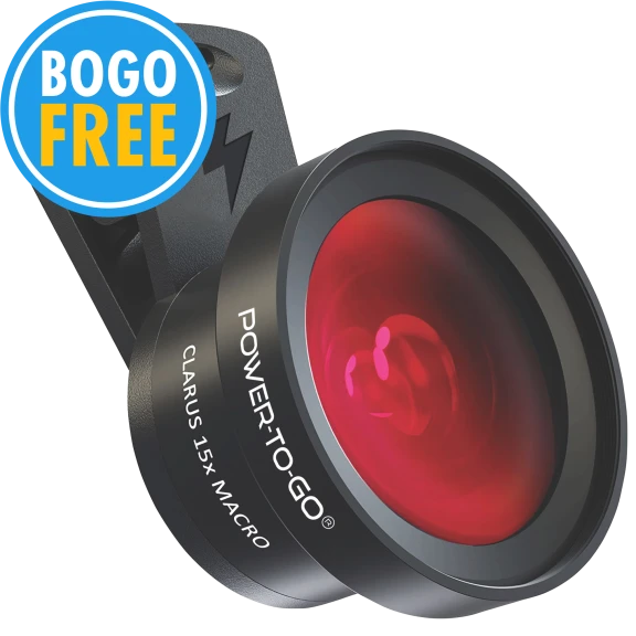 Power to Go 11-Piece Pro Lens Kit with LED Light and Travel Case