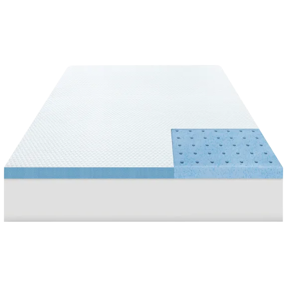SensorPEDIC 3-Inch Elite Cooling Gel-Infused Memory Foam Mattress Topper
