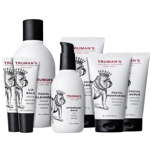 Truman's Gentlemen's Groomers 7-Piece Facial Care Kit
