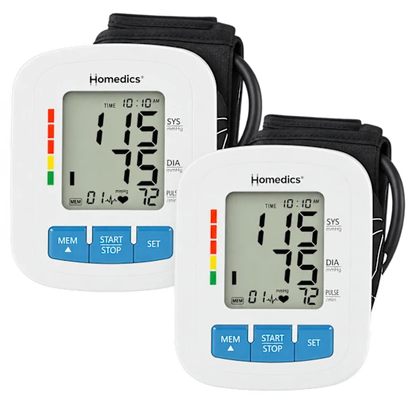 2-Pack: Homedics 300 Series Blood Pressure Monitors