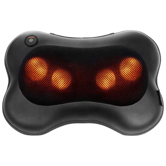 Secura Shiatsu Heated Neck & Back Deep Tissue Massager Pillow