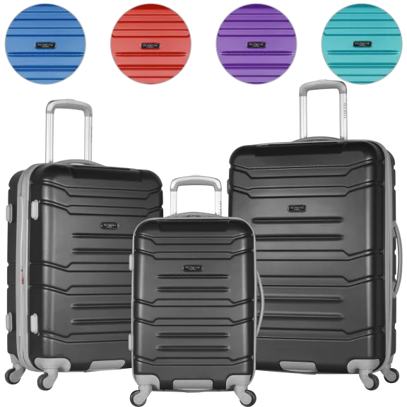 Olympia USA Denmark 3-Piece Luggage Set