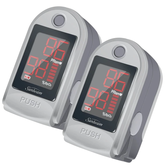 2-Pack: Sunbeam Pulse Oximeter