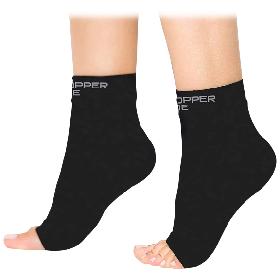 Copper Joe Ankle Compression Sleeves