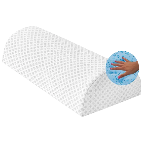 SensorPEDIC Conforming Memory Foam Any Position Bolster Pillow