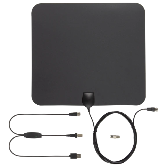 Ultra-Thin 1080p HDTV Antenna (Choice of 1 or 2 Pack)