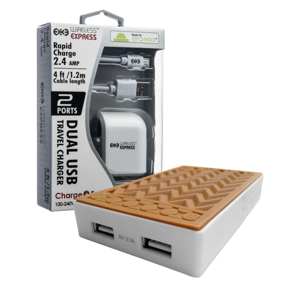 Xsories Sneaker Power Bank and Dual USB Charger