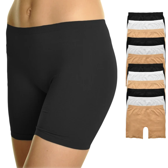 12-Pack: Angelina Seamless Multipurpose Shorts