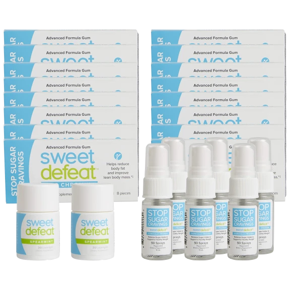 Multi-Pack Sweet Defeat Anti-Sugar Mega Bundle (368 Servings)