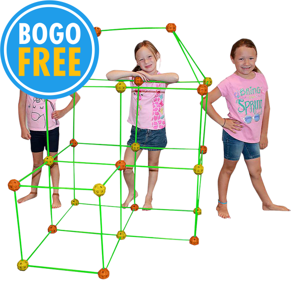 Funphix 77-Piece Fort Building Kit