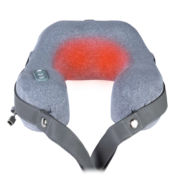 Lomi Shiatsu Cordless Neck Massager with Gentle Heat Technology