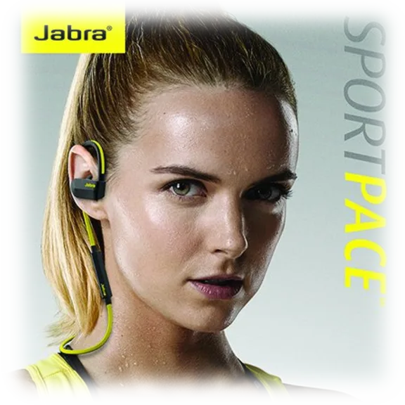 Jabra Sport Pace Wireless Bluetooth Earbuds