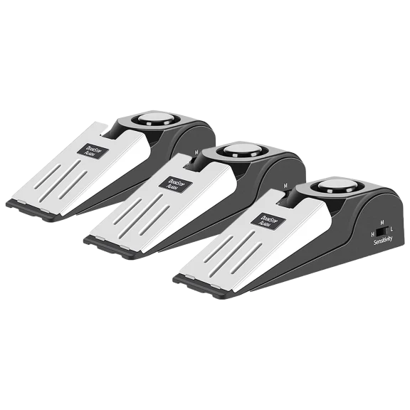 3-Pack: 3P Experts Doorstop Alarms