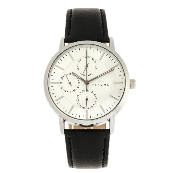 Elevon Lear Leather Band Watches