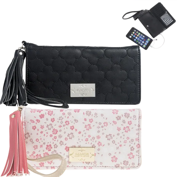 Nanette Lepore Charging Wallet with Tassel