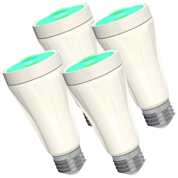 4-Pack: BlissLights BlissBulb Laser Star Projector Bulbs