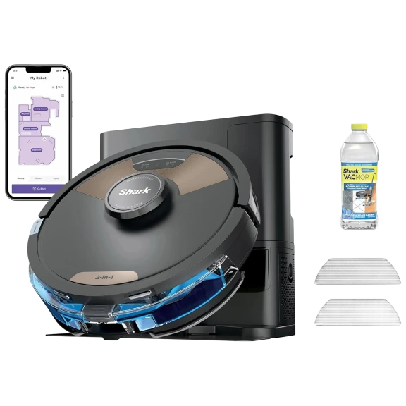Shark 2-in-1 Robot Vacuum with Self-Empty Base (Refurbished)